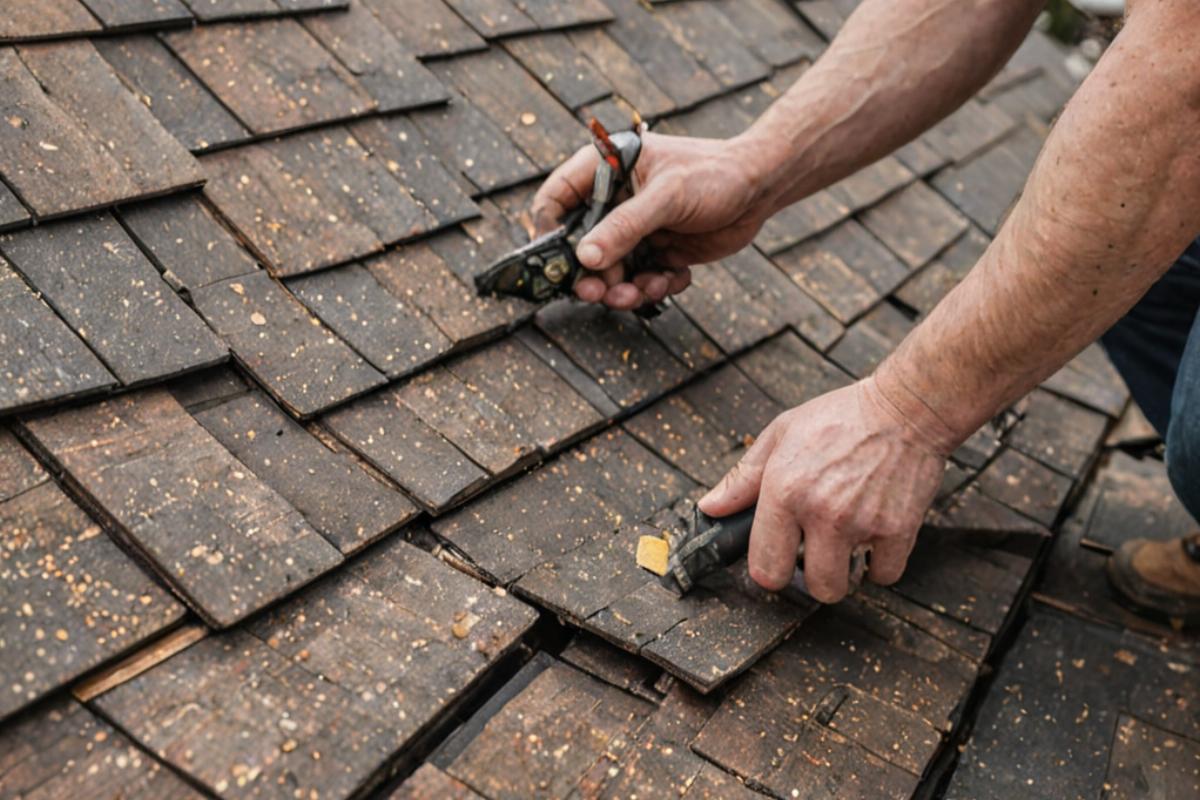 Roof repair service